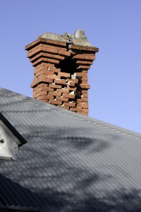 Water in your chimney can cause many problems, including a collapse of your chimney. 