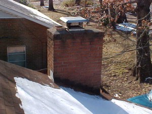 2015 Winter Weather Chimney Damage - Jackson MS